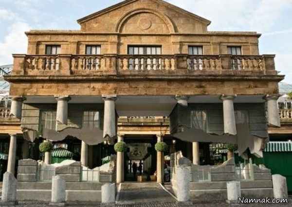 خانه ای که نصفش در هواست